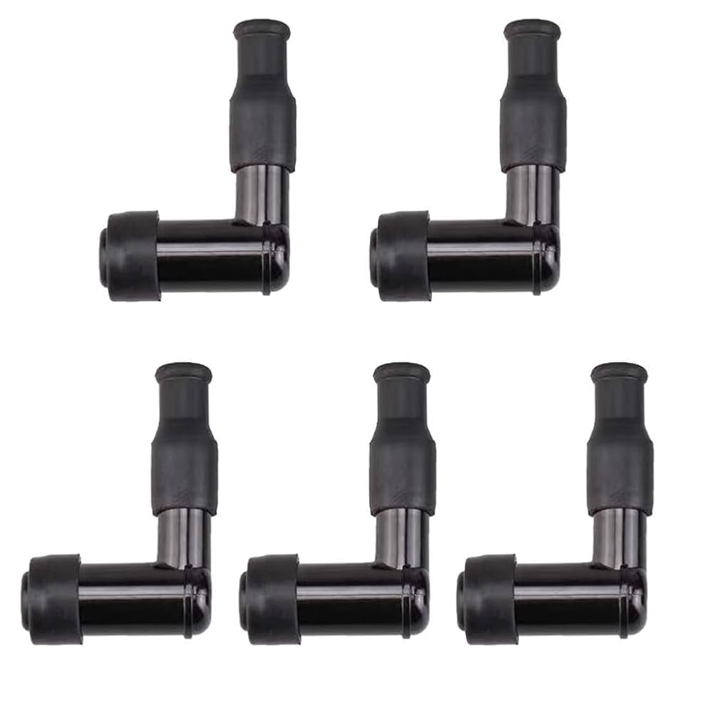 K Amazon.com: Zzxker 5K Ohm Resistor Spark Plug Cap, Black, 90